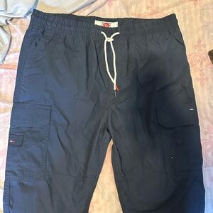 Tommy Hilfiger Navy Drawstring Pants